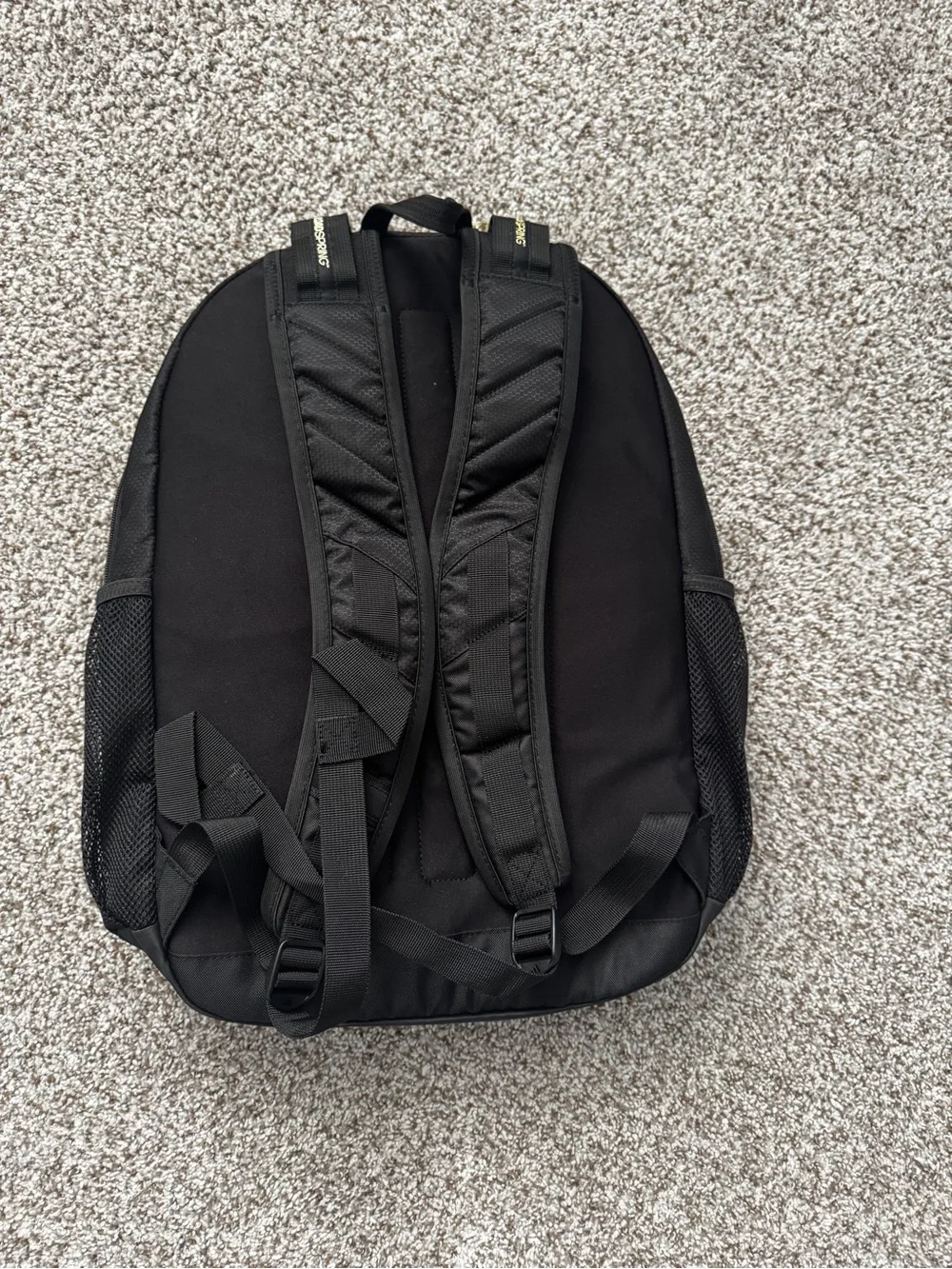 adidas Originals Black Men's Backpack with Mesh Side Pockets